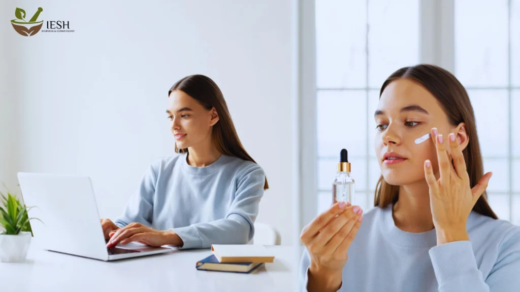 Screen Time and Skin