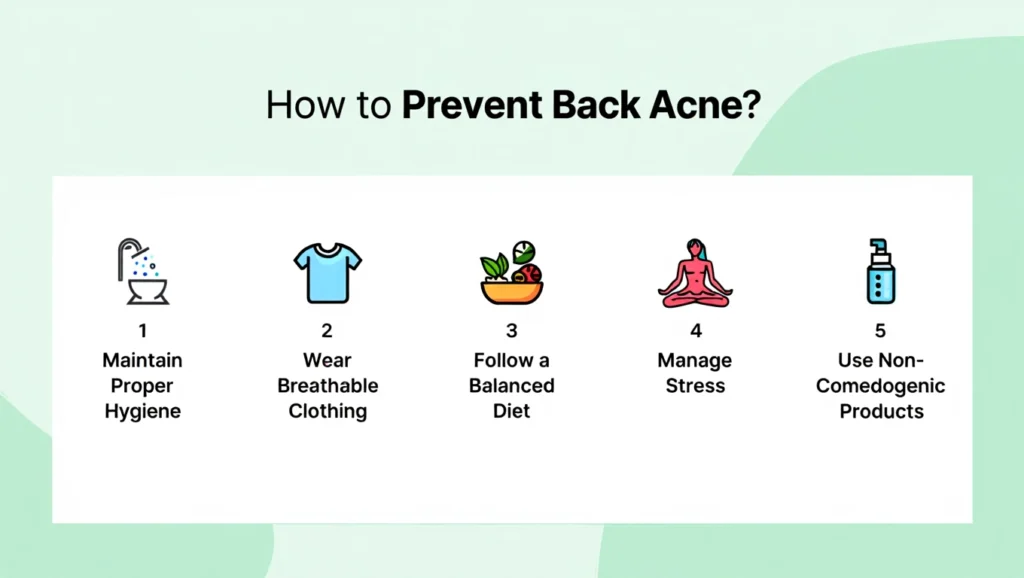 How to Prevent Back Acne